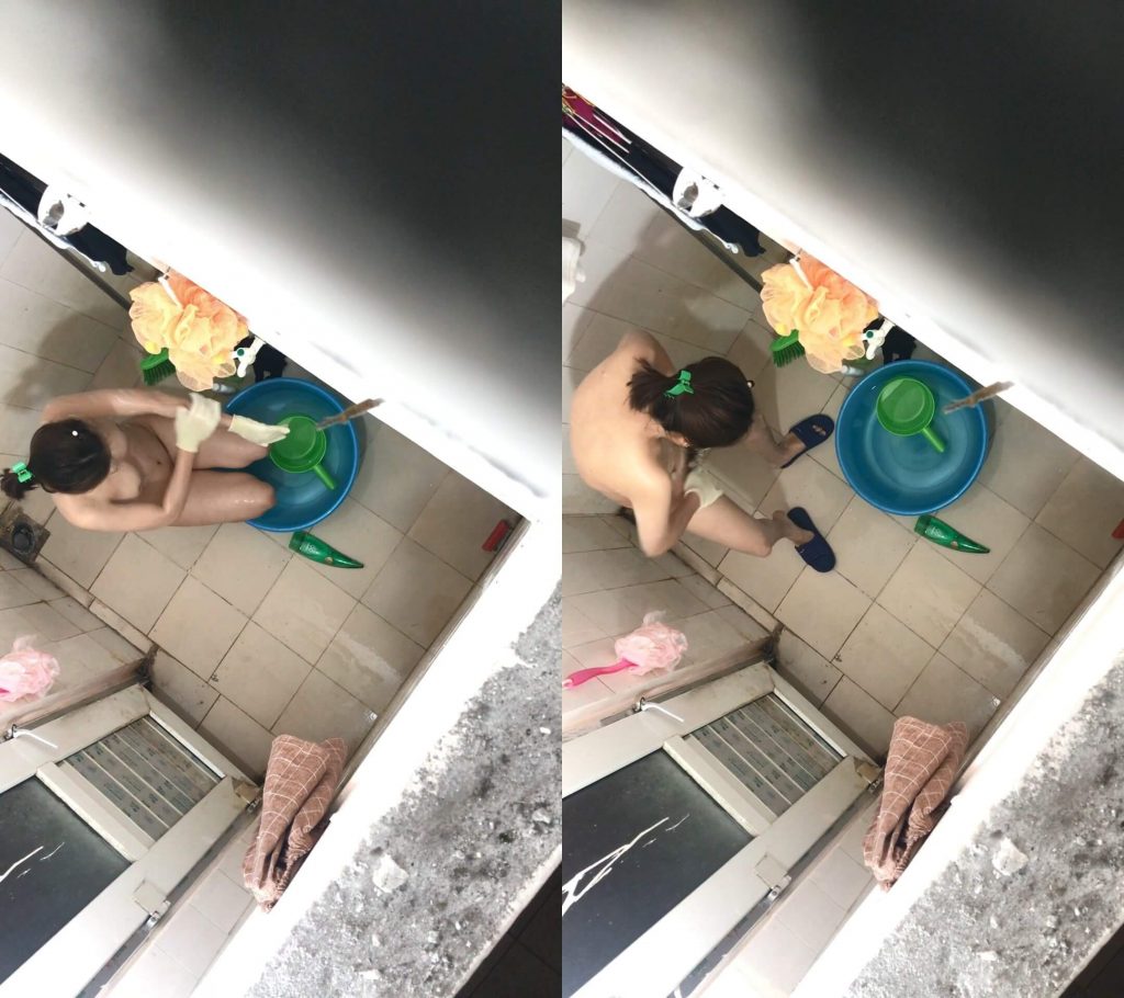 Spying Bathing Neighbor