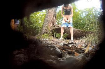 Girls Peeing In The Woods 63